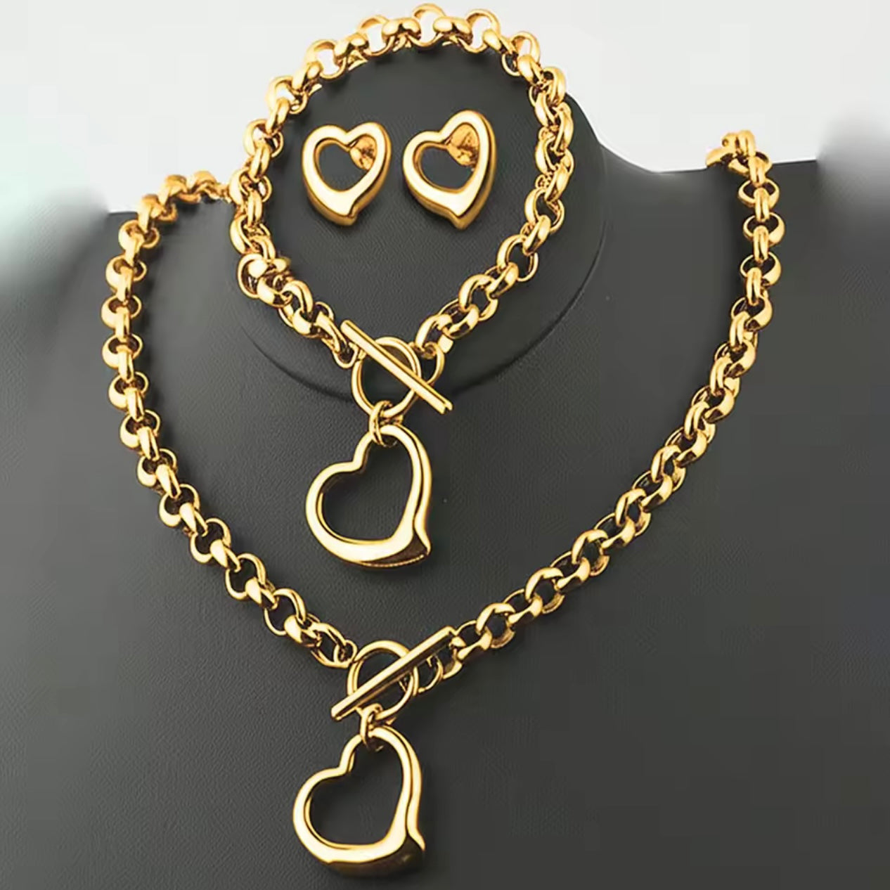 Hearts For You Charm Set