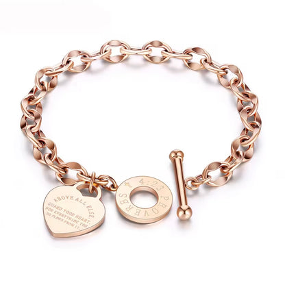 Proverbs 4:23 Charm Bracelet
